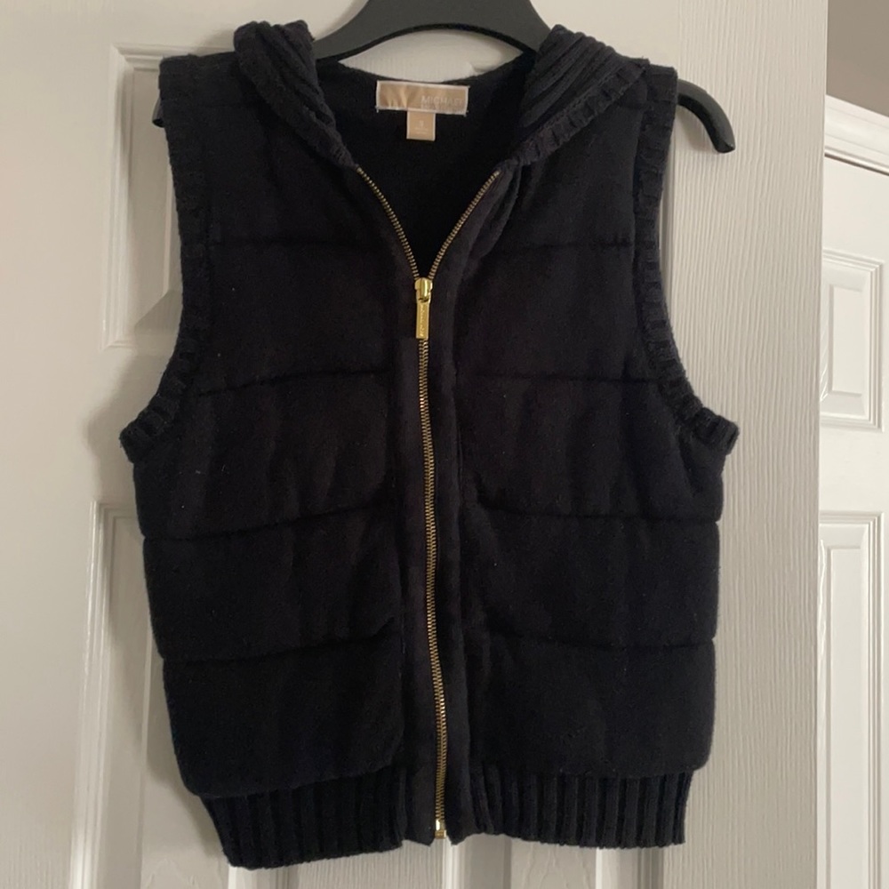Michael Kors hooded Vest size Small